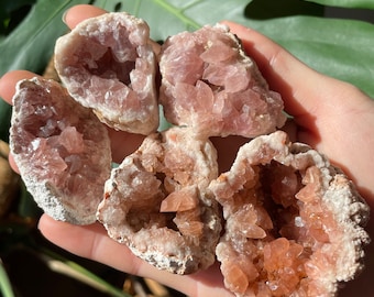 High Quality Pink Amethyst Geodes from Argentine (1) – You Choose