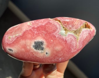 Rare Collector's RHODOCHROSITE Freeform from Argentina