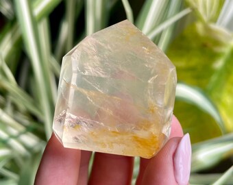 AAA-Quality Genuine Golden Healer Quartz Tower from Brazil