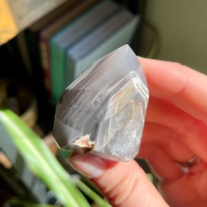 High Quality Polished Phantom Lithium Quartz from Brazil