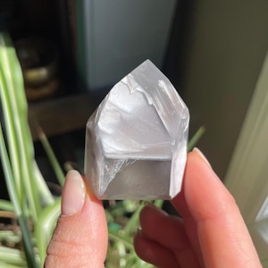 High Quality Polished Phantom Lithium Quartz from Brazil