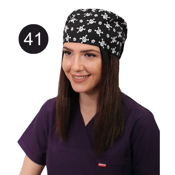 UNISEX Scrub caps dentist cap Dental hygienist cap scrub Etsy