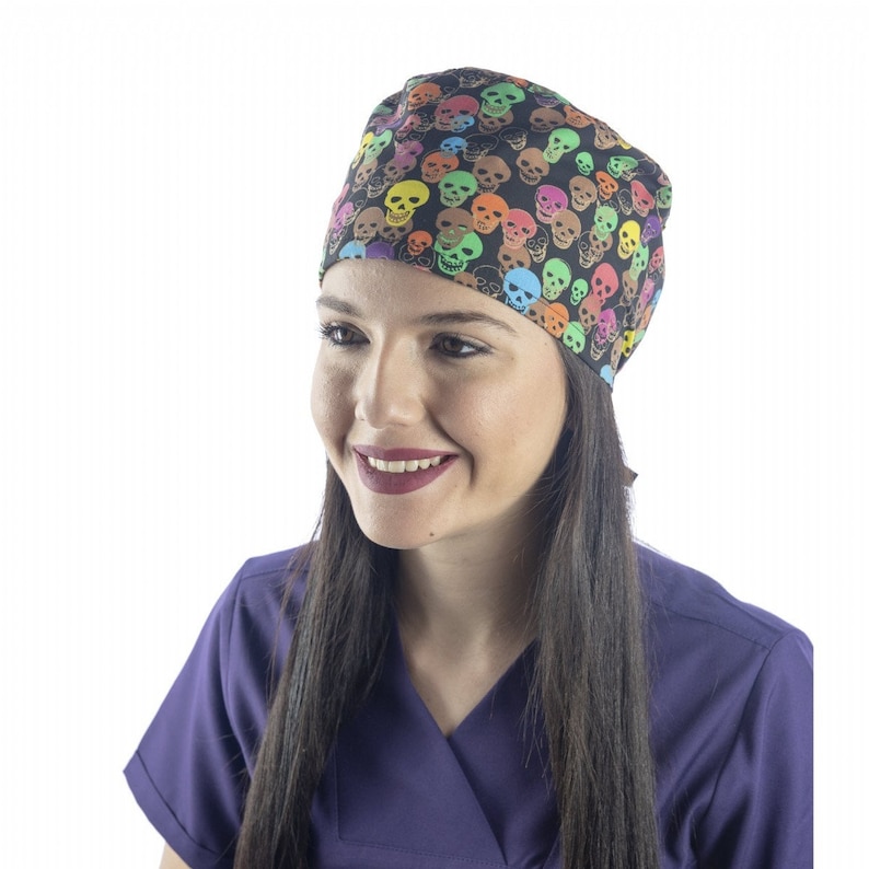 UNISEX Scrub caps dentist cap Dental hygienist cap scrub Etsy