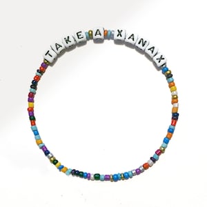 RHONY Real Housewives of New York / Take a Xanax  / Ramona Singer / Alphabet Bracelet