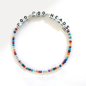Vanderpump Rules / Poo Poo Heads / James Kennedy / Scandoval / VPR / Raquel  and Tom / Alphabet Bracelet