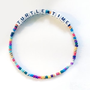RHONY Real Housewives of New York / TURTLE TIME / Ramona Singer  / Alphabet Bracelet