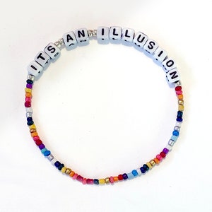 90 Day Fiance / It's an Iluusion / Jesse Meester /  Alphabet Bracelet