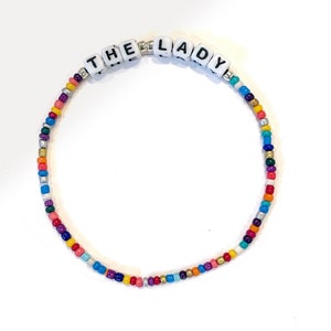RHOBH Real Housewives of Beverly Hills / The Lady / Kathy Hilton /  Bracelet / housewives gifts under 10 / bachelorette / white elephant