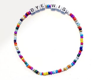 RHOA Real Housewives of Atlanta / BYE WIG / NeNe Leakes / Alphabet Bracelet