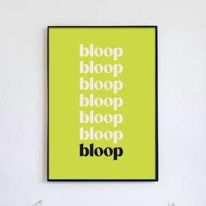Digitale Bloop-print |  RHOA | Echte huisvrouwen van Atlanta | Digitale download | Pop-art | Bravo Art | Bravo-citaten | Nene | Digitale kunst