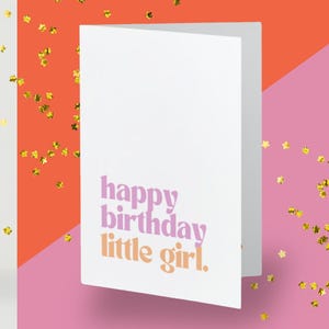 Joyeux anniversaire petite fille | Téléchargement numérique | Bravo carte de vœux | Marie Cosby | RHOSLC | Salt Lake City | carte d'anniversaire | Carte Femmes au foyer