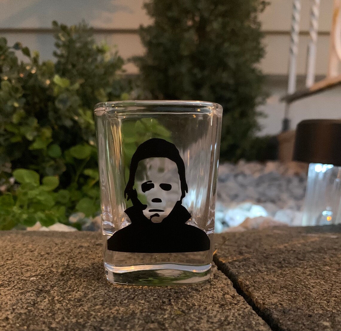 Michael Myers Shot Glass Etsy