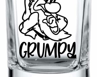 Grumpy Shot Glass