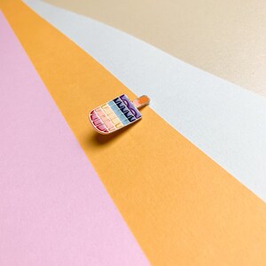 Rainbow NHS Lollipop Pin | LGBT Pride Enamel Pin | Pin for LGBTQ Movement | Civil Rights Pin