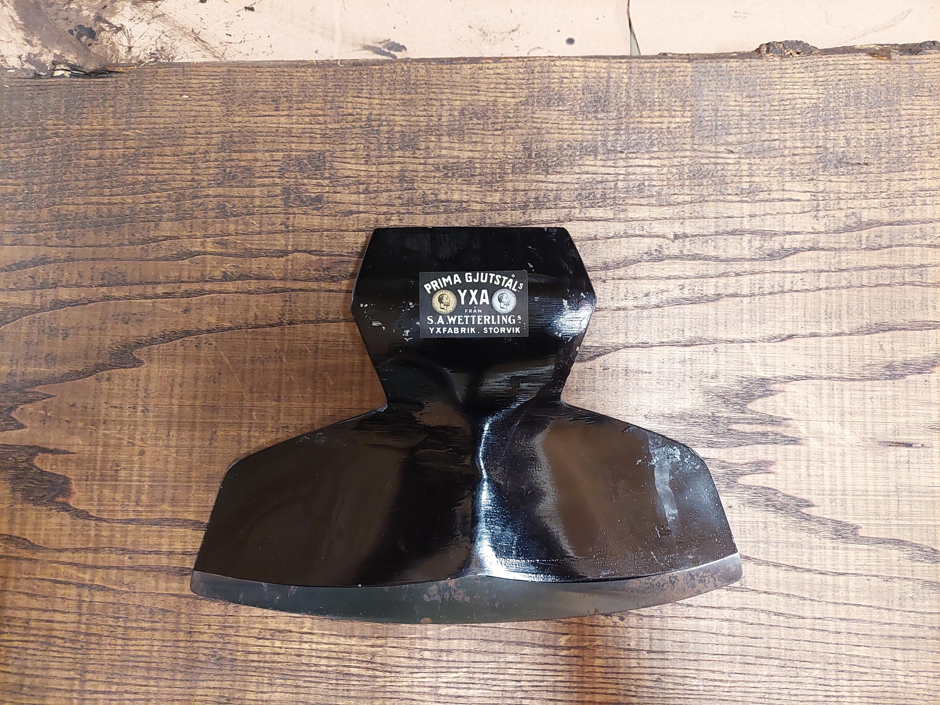 Wetterling NOS. Hewing axe. Broad axe. SAW axe.