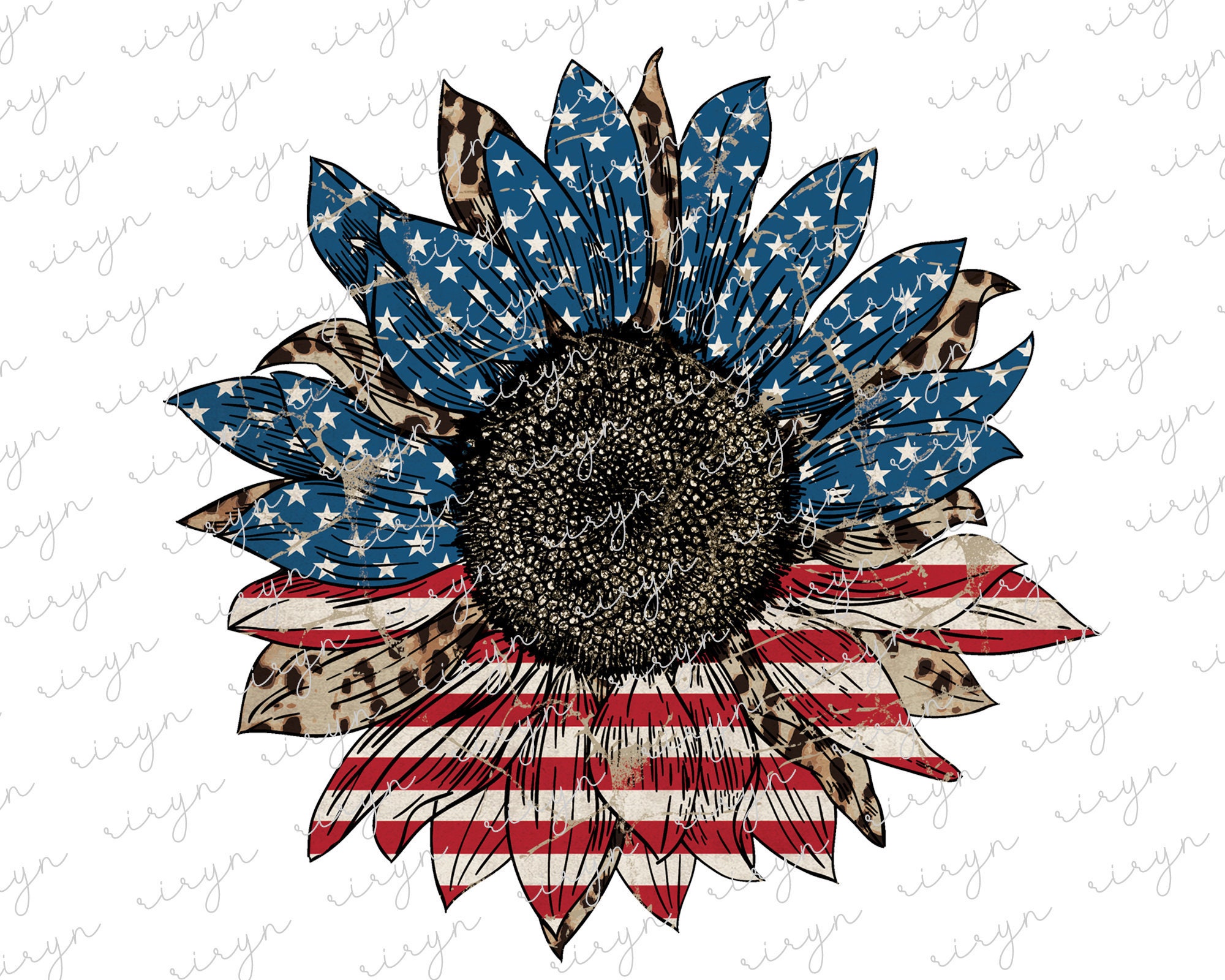 American flag distressed sunflower png digital download for  etsy American flag distressed sunflower png digital download for  etsy
