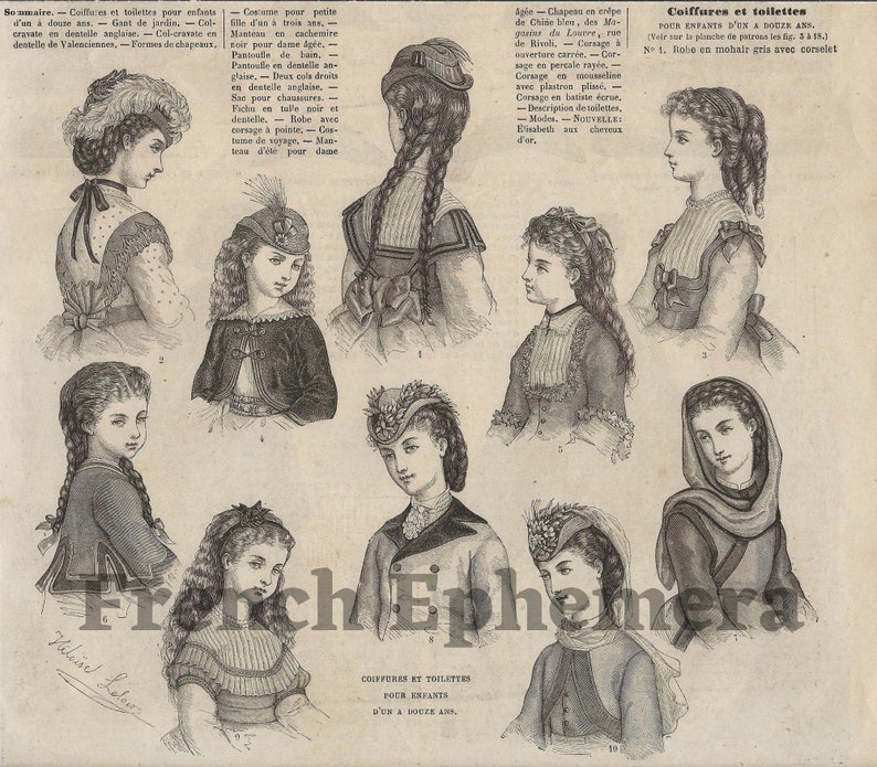 Vintage French Printable Ephemera Junk Journal Wide Variety Starter ...