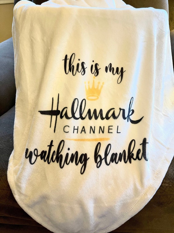 This is My Hallmark Blanket Mink Fleece Super Soft Blanket Etsy