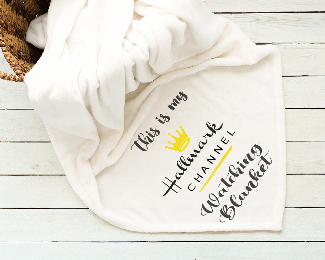 This is My Hallmark Blanket Mink Fleece Super Soft Blanket Personalized