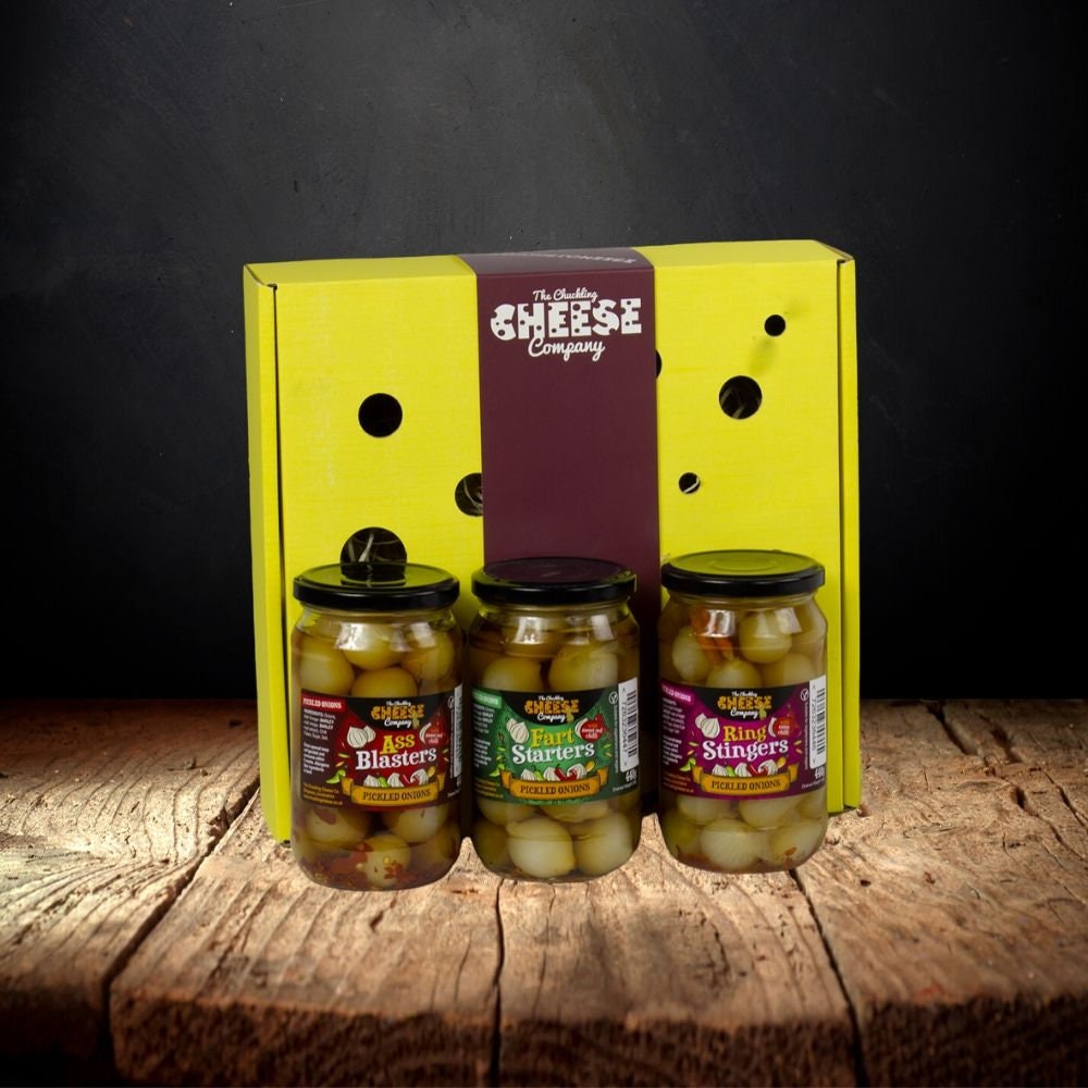 Spicy Comedy Trio Pickled Onion Gift Set Pickled Onions Etsy UK