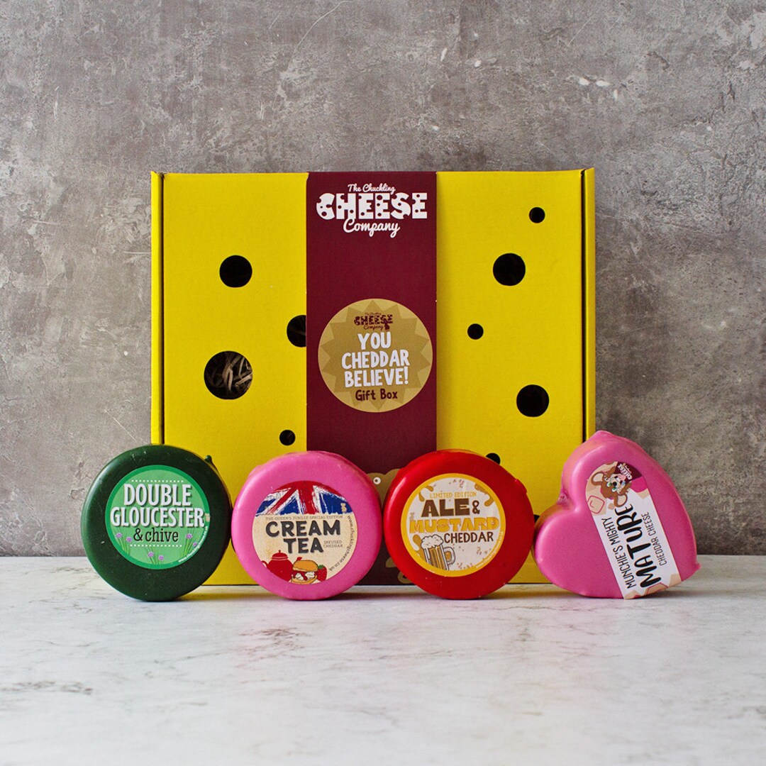 You Cheddar Believe It Gift Box Cheddar Cheese Gifts Etsy UK