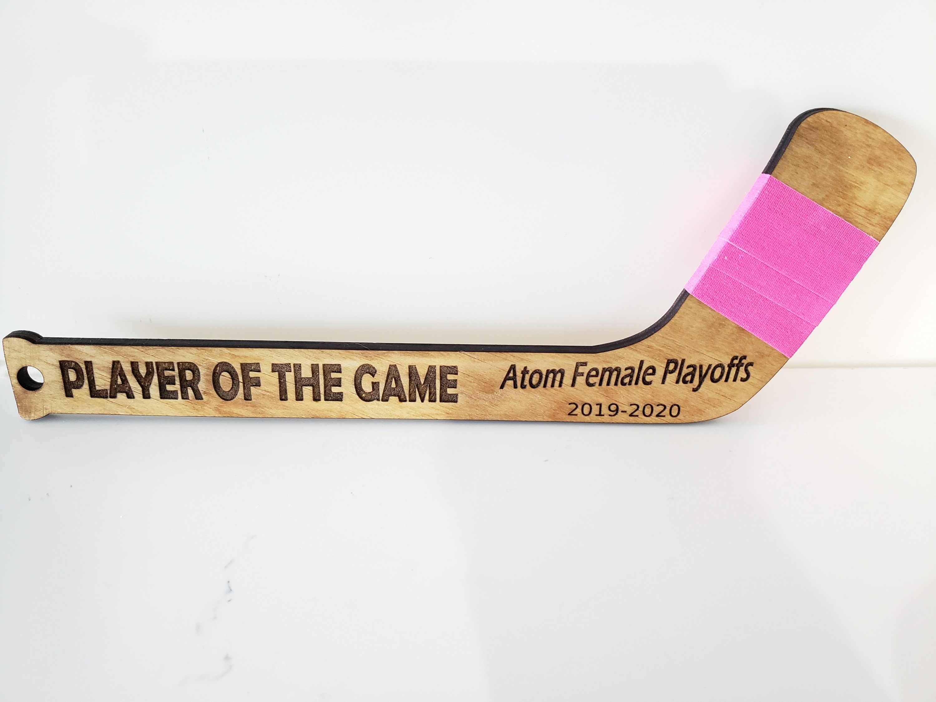 Personalized Engraved Mini Hockey Sticks, Great for Awards or as Gifts