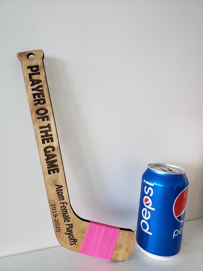Personalized Engraved Mini Hockey Sticks, Great for Awards or as Gifts