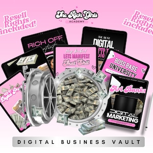 Digital Starter Kit, Done For You Ebook Template, eBook, PLR , White Label, PLR,  eBook, Done For You,  Resale agreement included,