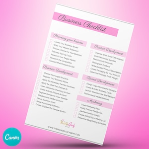 Business Check List, Business To Do List, Business Documents, Business Start-up
