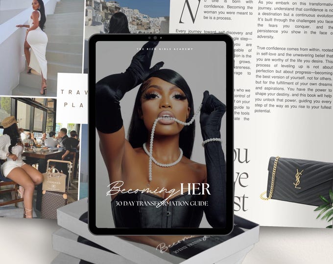 The Becoming Her Confidence Journal HARDBACK