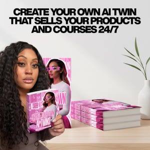 Create your own AI twin, AI Twin Guide with Plr/Mrr, Create Your Digital Twin, AI Influencer, Pixar Doll Avatar