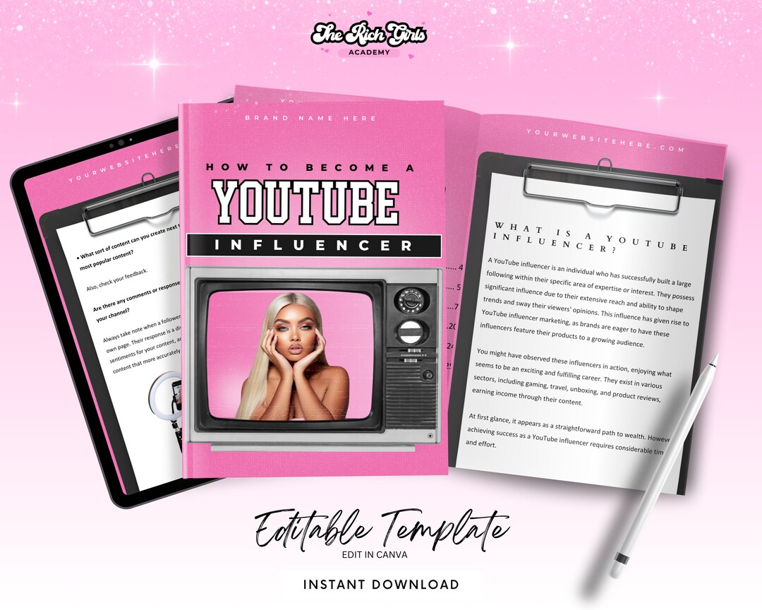 PLR, Youtube, Youtube Influencer,white Label Planner, Done for You ...