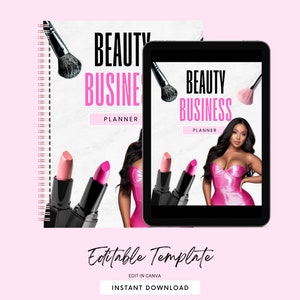 PLR Planner, Beauty Planner, PLR , White Label, PLR,  eBook, Done For You, Add your own brand and sell for profits, Planner