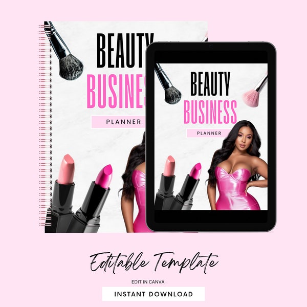 PLR Planner, Beauty Planner, PLR , White Label, PLR,  eBook, Done For You, Add your own brand and sell for profits, Planner