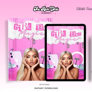 Girl Boss Magic PLR eBook | Done-For-You eBook Template, Editable PLR eBook | Resell | plr digital product| plr ebook template| ebook