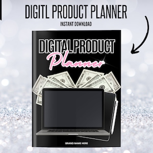 Girl Boss Planner, Planner Template, Planner, PLR , White Label, PLR,  eBook, Done For You, Add your own brand and resell, Planner