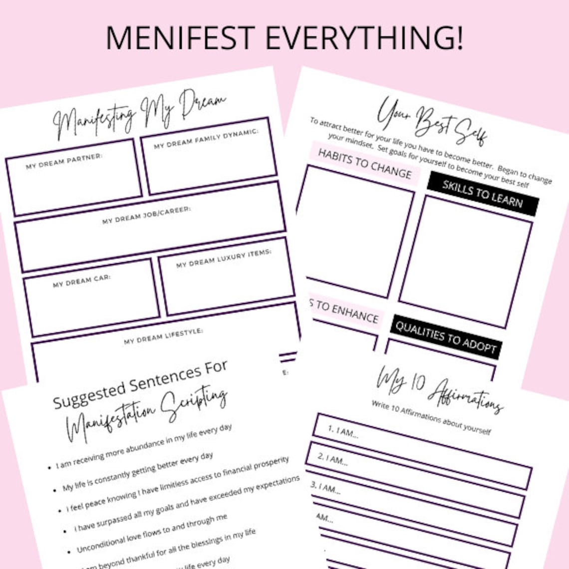 Editable Level up Book 60 Pages Resell White Label Diy - Etsy