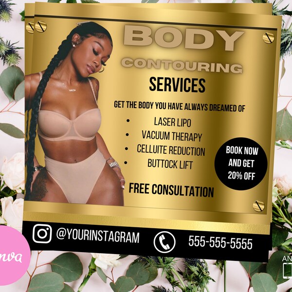 Body Contouring Decor Etsy