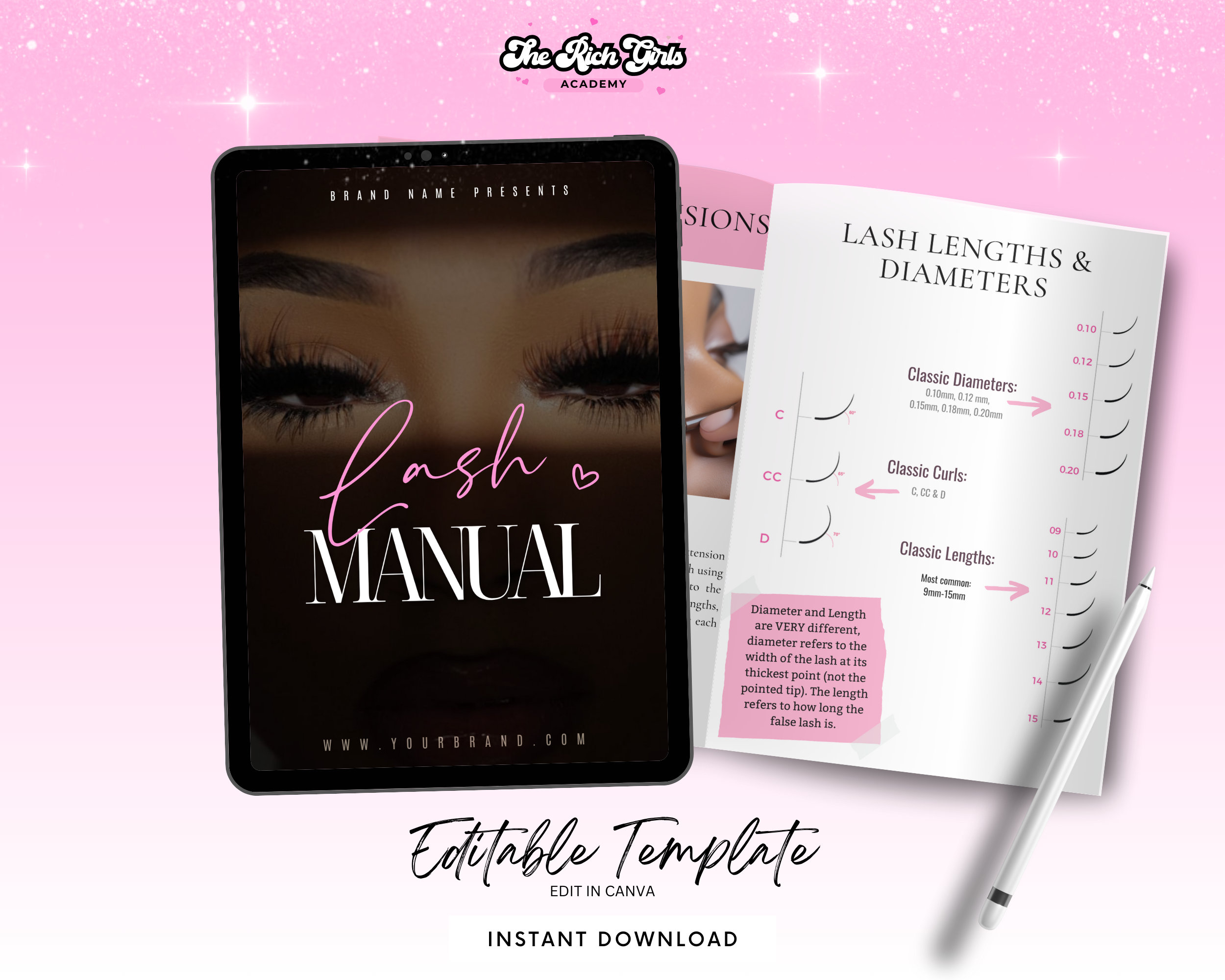 Lash Manual, PLR Ebook, Lash Training, Ebook, PLR ,  Lash Flyers, Done For You, Digital Book, For Profit, Lash Bundle, Ebook, Lash training