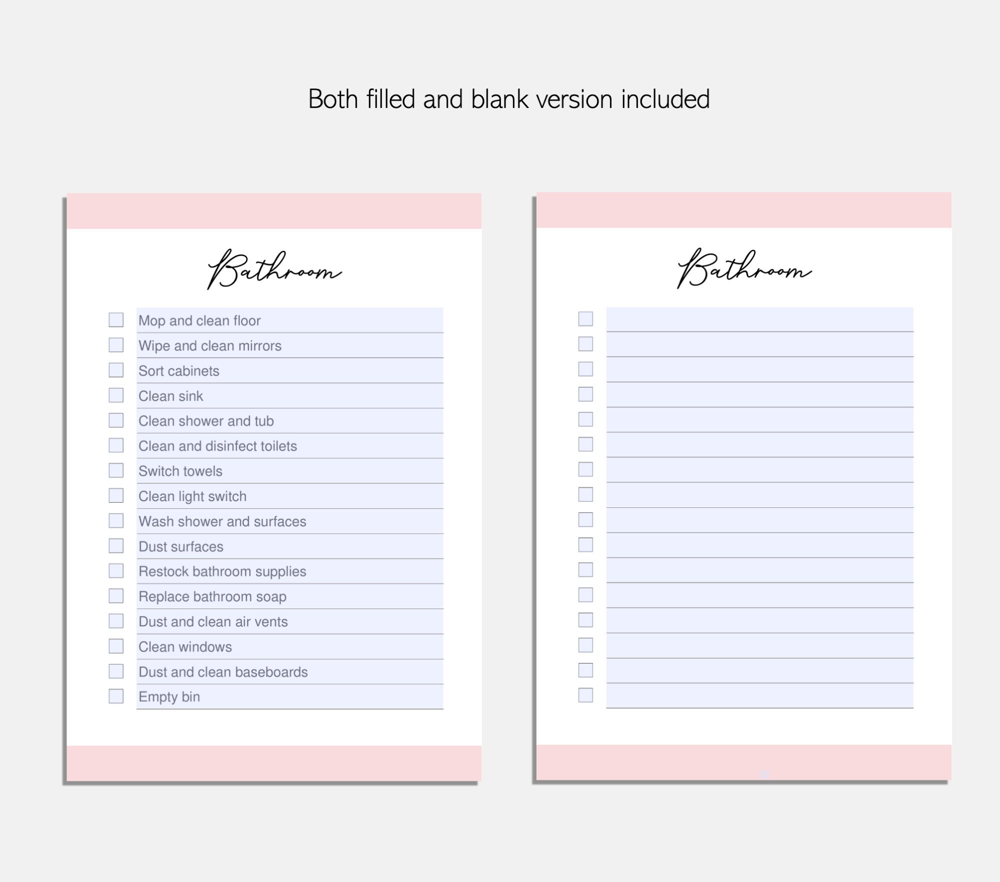 Editable Room Cleaning Checklist Room Cleaning Printable - Etsy Australia