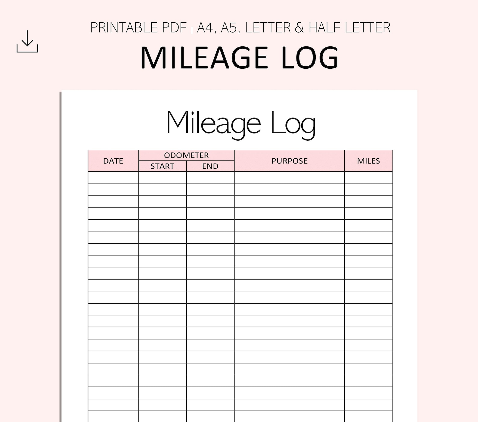 mileage-log-printable-vehicle-miles-travelled-tracker-etsy-australia