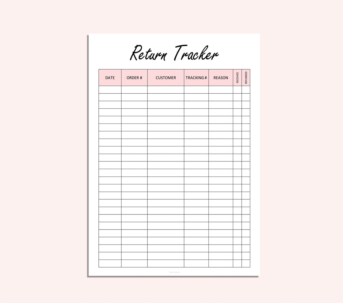return-tracker-printable-refund-tracker-store-sale-log-etsy