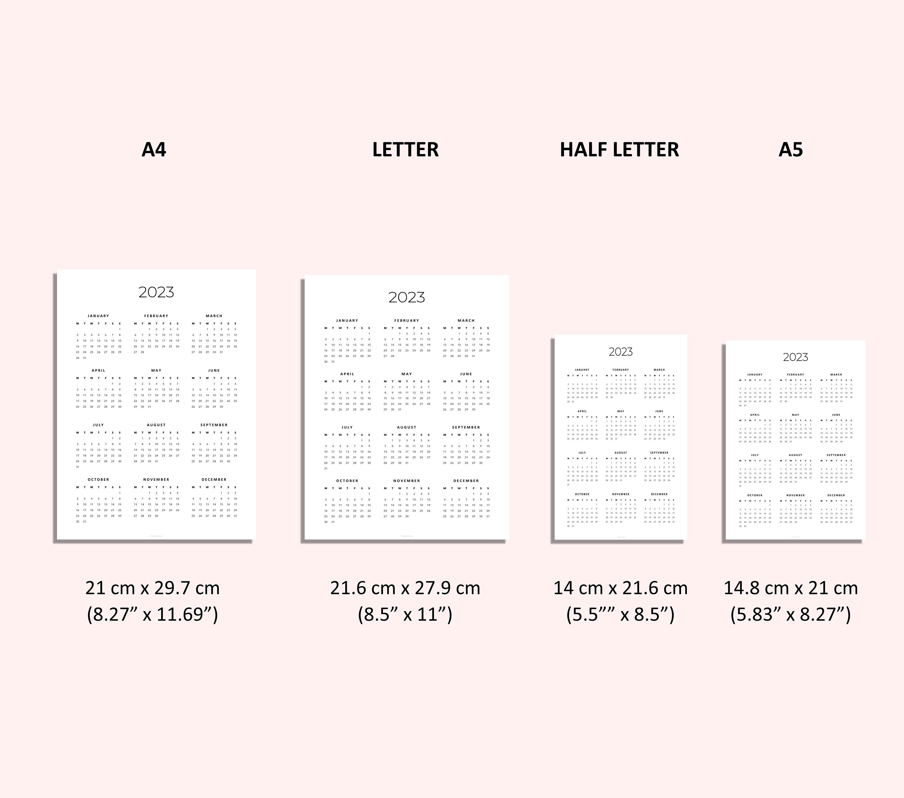 2023 Calendar Printable Year Calendar Minimalist Calendar Wall Calendar 2023-calendar-printable-year-calendar-minimalist-calendar-wall-calendar
