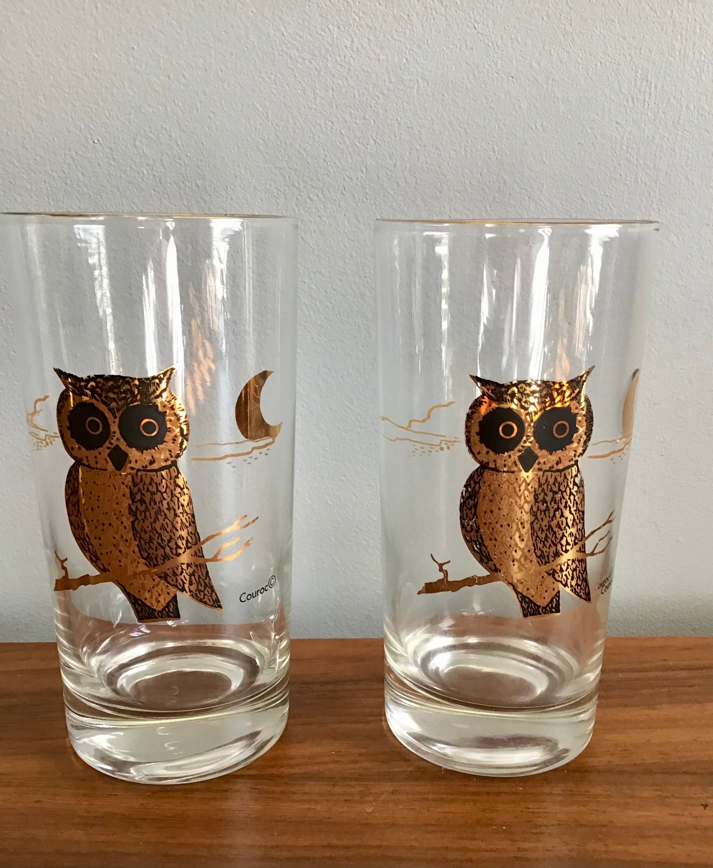 Hoot - Owl Assortment - High Ball Glasses - Set of 4