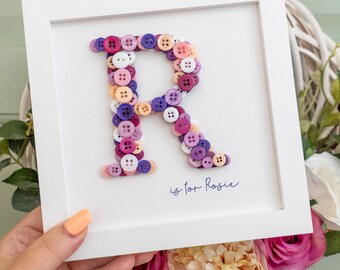 CUSTOM LETTER DECOR, Custom Name Art, Personalised Nursery Name Sign, Baby Shower Gift, New baby gift for parents, Kids name sign.