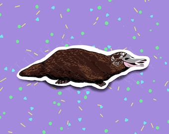 Platypus Sticker