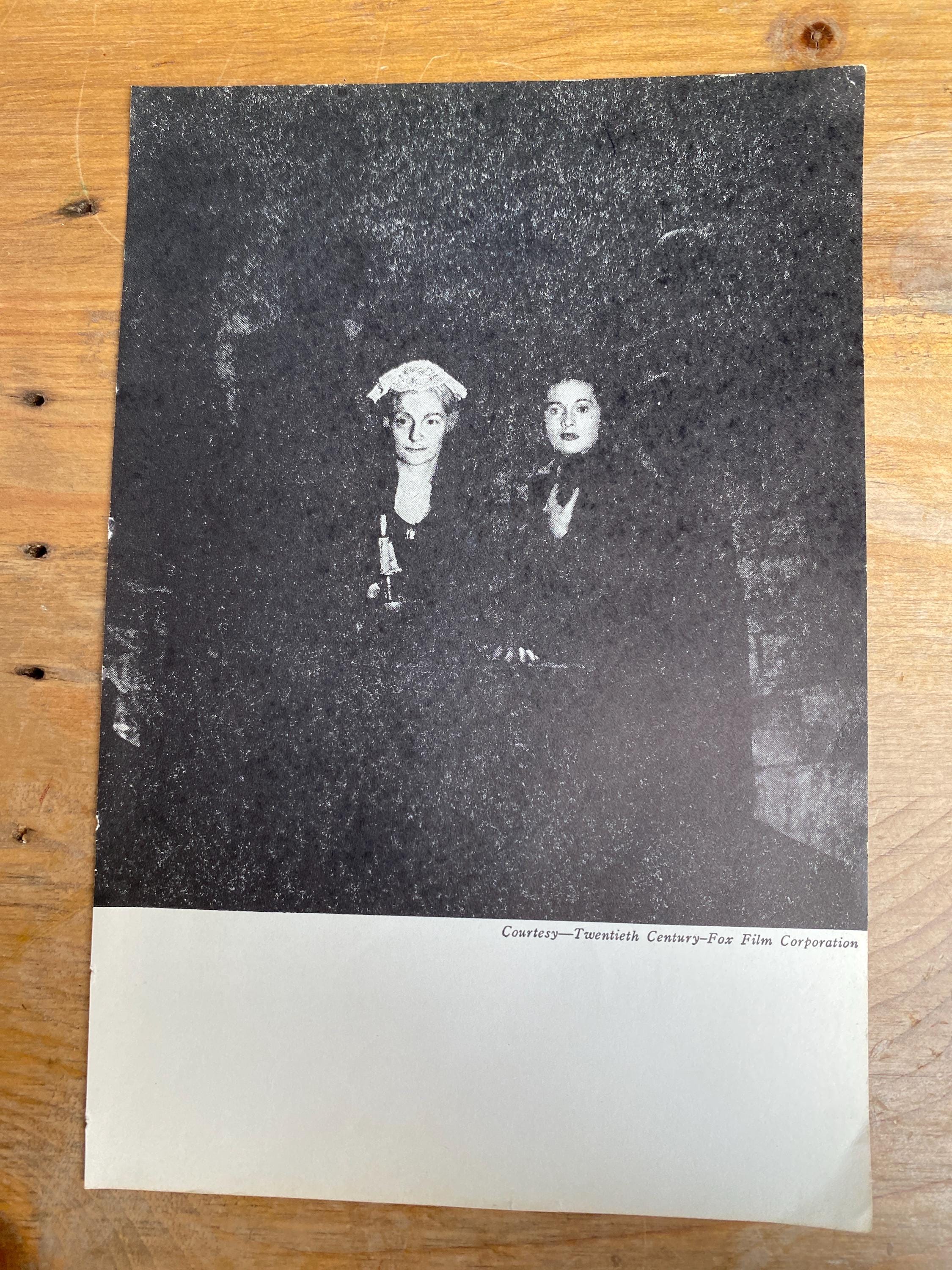 ヴィンテージ『ジェーン・エア』映画スチールプリント、1943年、20世紀