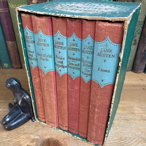 The Chawton Edition - Complete Six Volume Set of  Finished Novels & Minor Works by Jane Austen - 1948, First edition, Wingate, London.