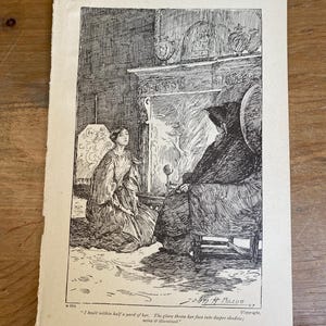 Jane Eyre Original Prints - John Bacon  - Charlotte Brontë - The Gresham Publishing Company - 1900.