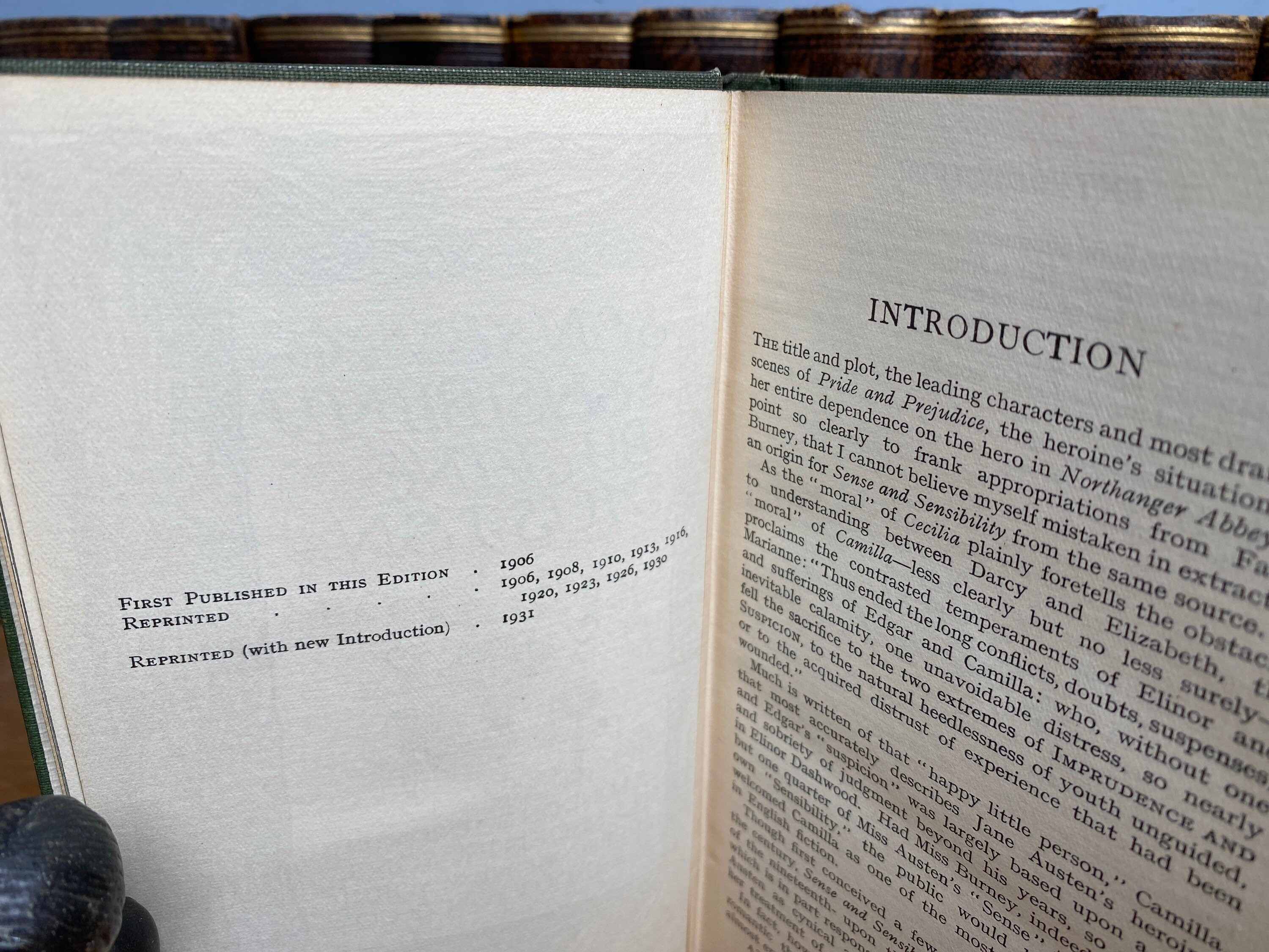 Sense And Sensibility By Jane Austen J M Dent Sons Etsy Israel